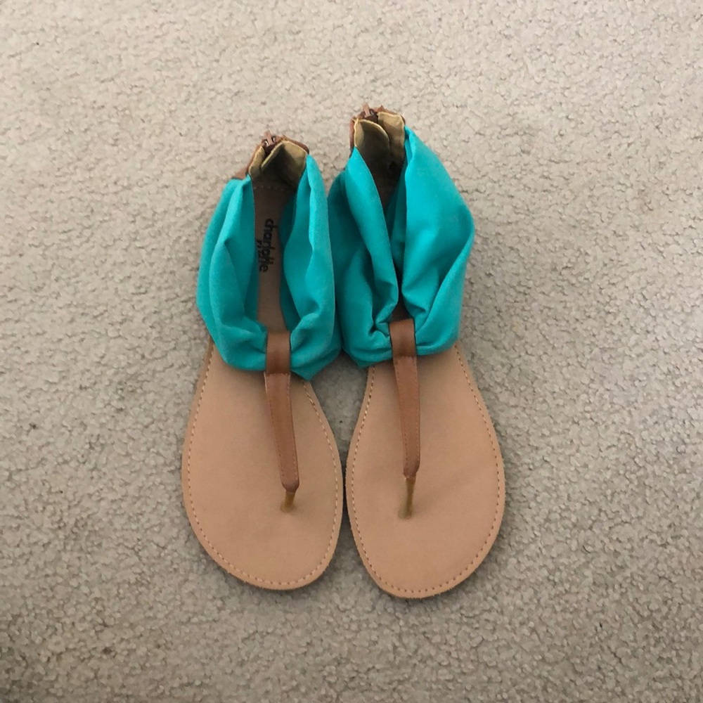 Women’s Charlotte Ruse size 9 flat sandals